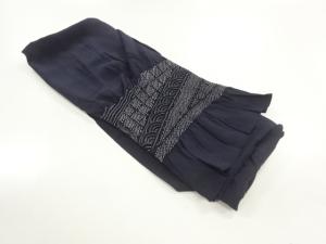 絞り青海波模様男物兵児帯